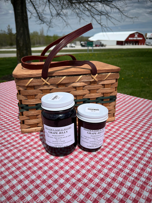 Miller’s Grape Jelly | Authentic Local Amish-Made Spread