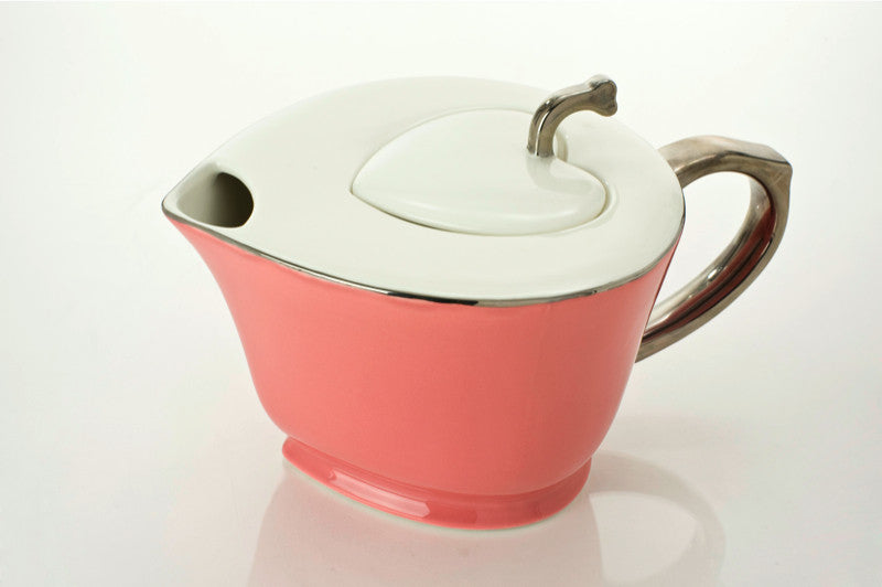 Inside Out Heart Teapot 32.0 oz