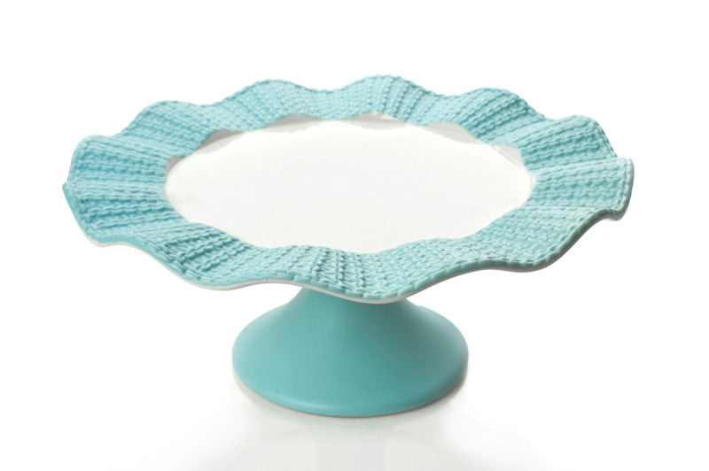 FOOTED CAKE PLATTER 28CM