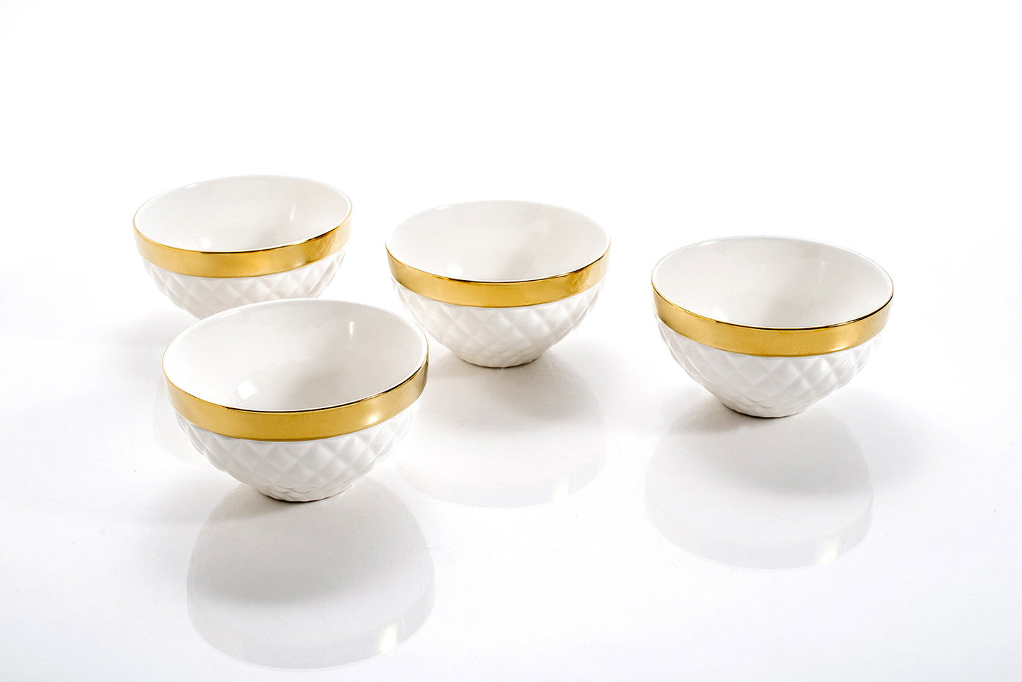 QUILTED BOWLS SET OF 4
