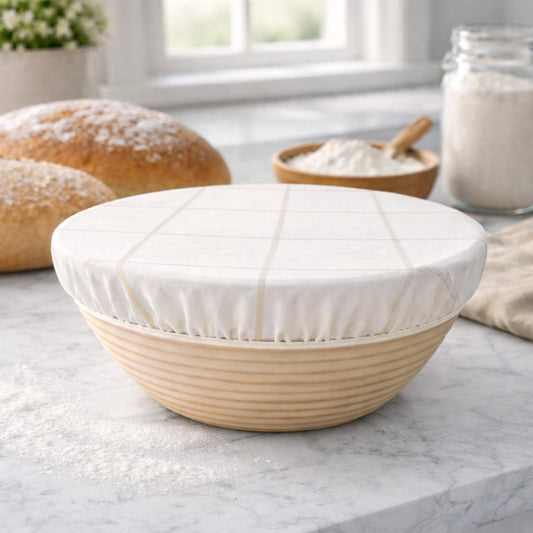 Reusable Beeswax Bowl Covers for Bread Proofing