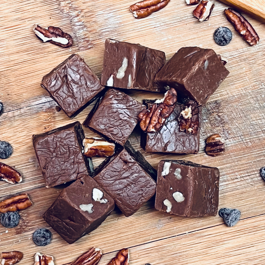 Handmade Chocolate Pecan Fudge | Meem's Fudge Shoppe