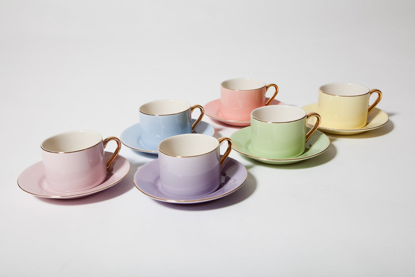 7.0oz Cup & Saucer (Set of 6)