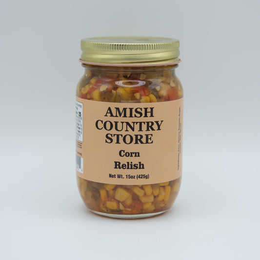 Corn Relish | Sweet & Tangy Country Relish | 15 oz