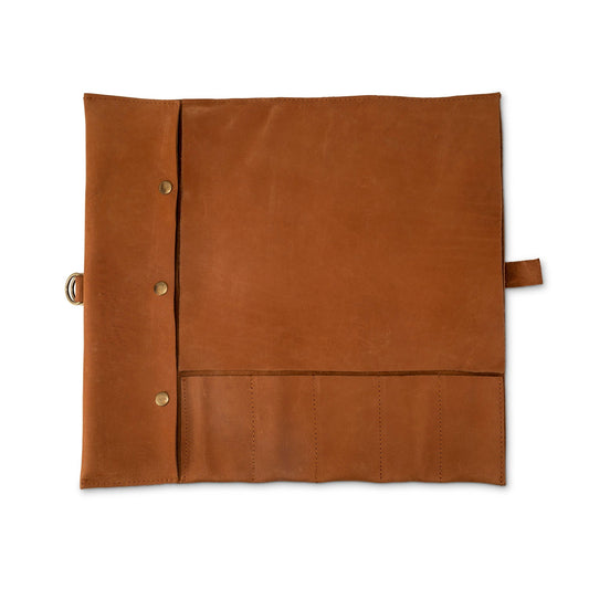 Hammer Stahl 5 Slot Leather Knife Roll