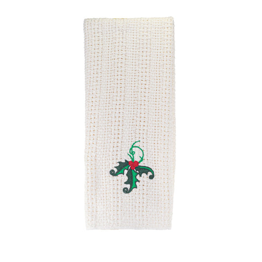 100% Cotton Novelty Embroidered Kitchen Towels 24" x 15"