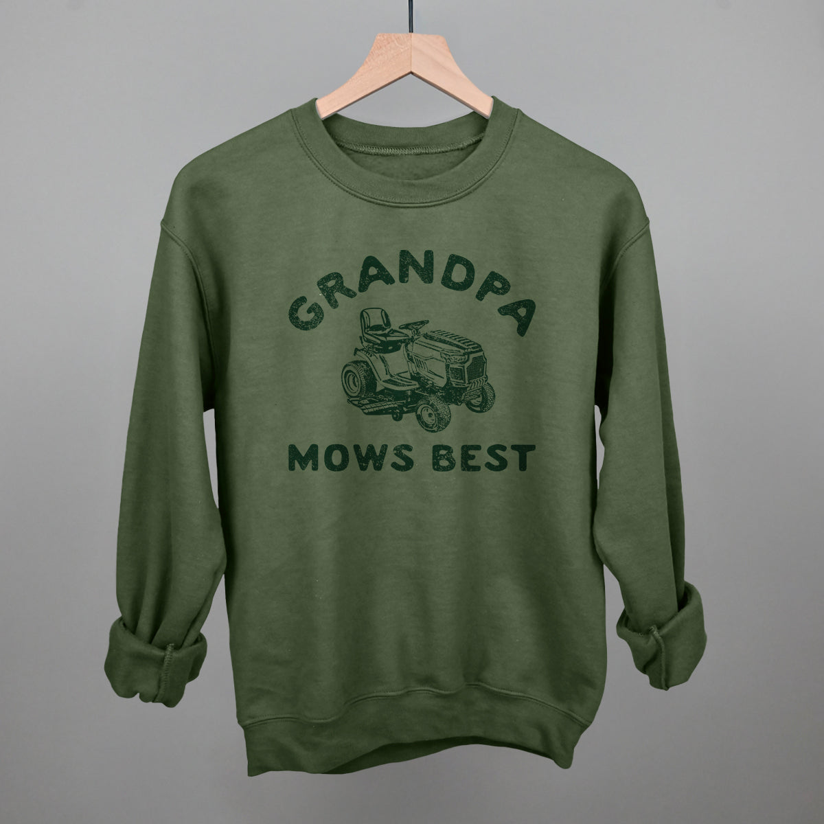 Grandpa Mows Best
