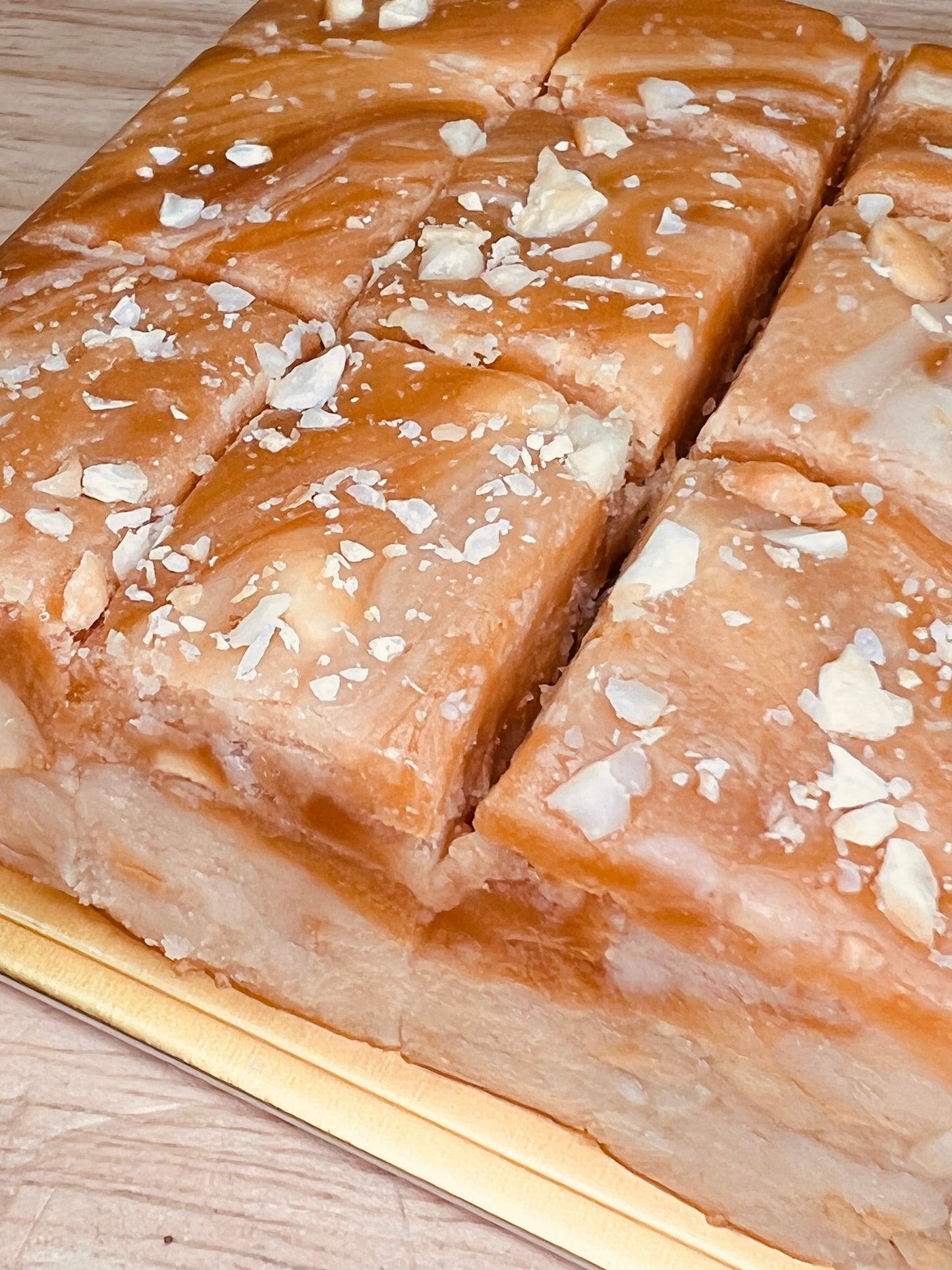 Handmade Salted Caramel Cashew Fudge | Meem's Fudge Shoppe