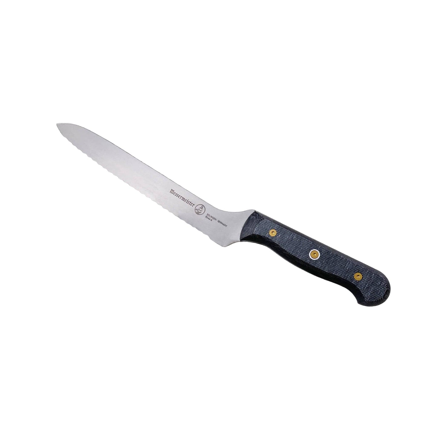 Custom Scalloped Offset Knife - 8"