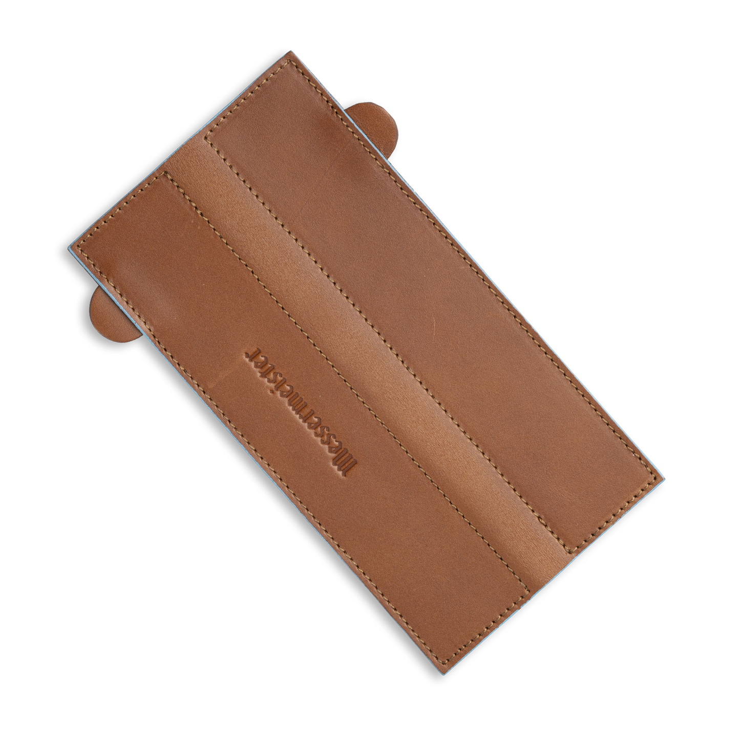 Saddle Brown Leather Magnetic Edge-Guard - 6.5"