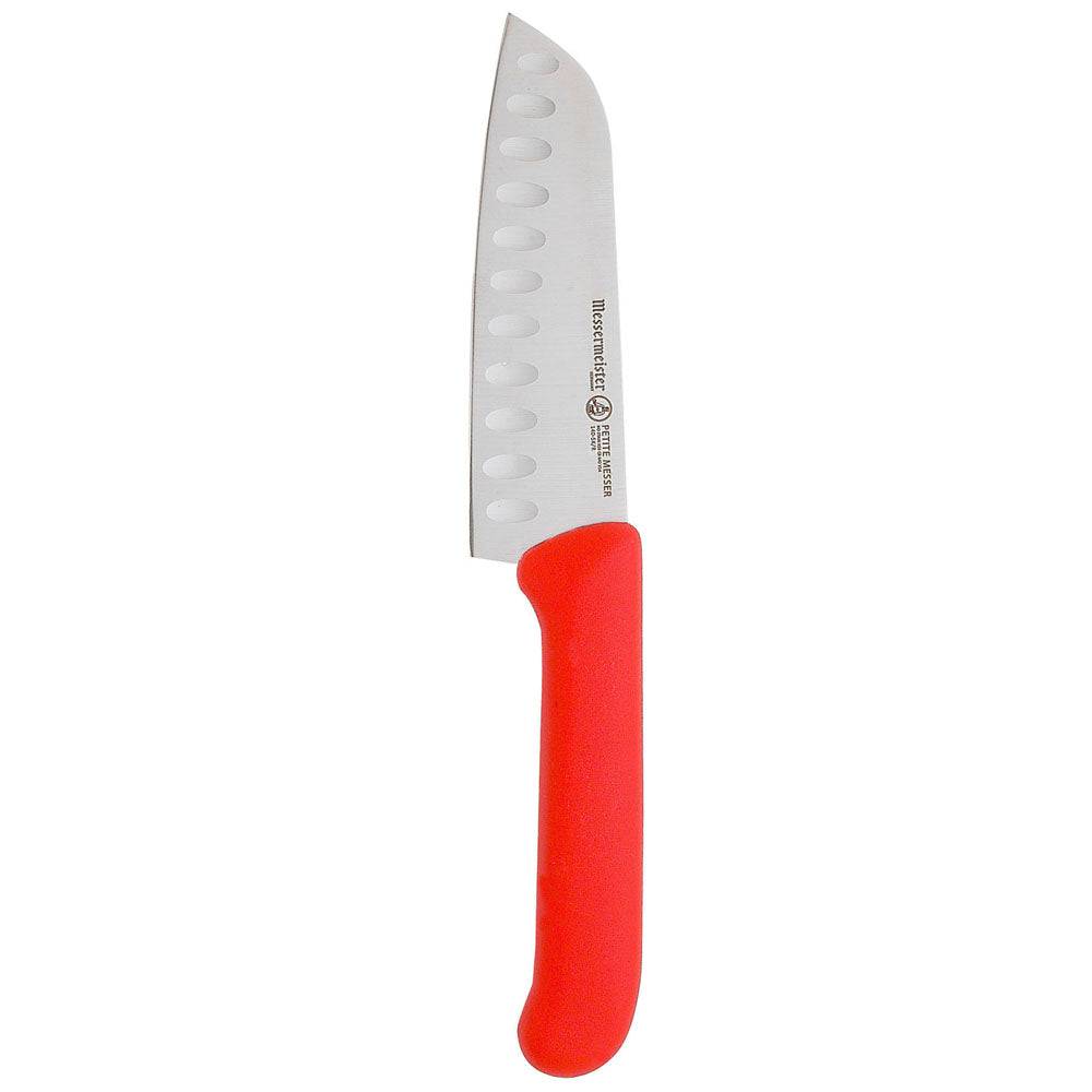 Petite Messer Red Kullens Santoku Knife - 5"