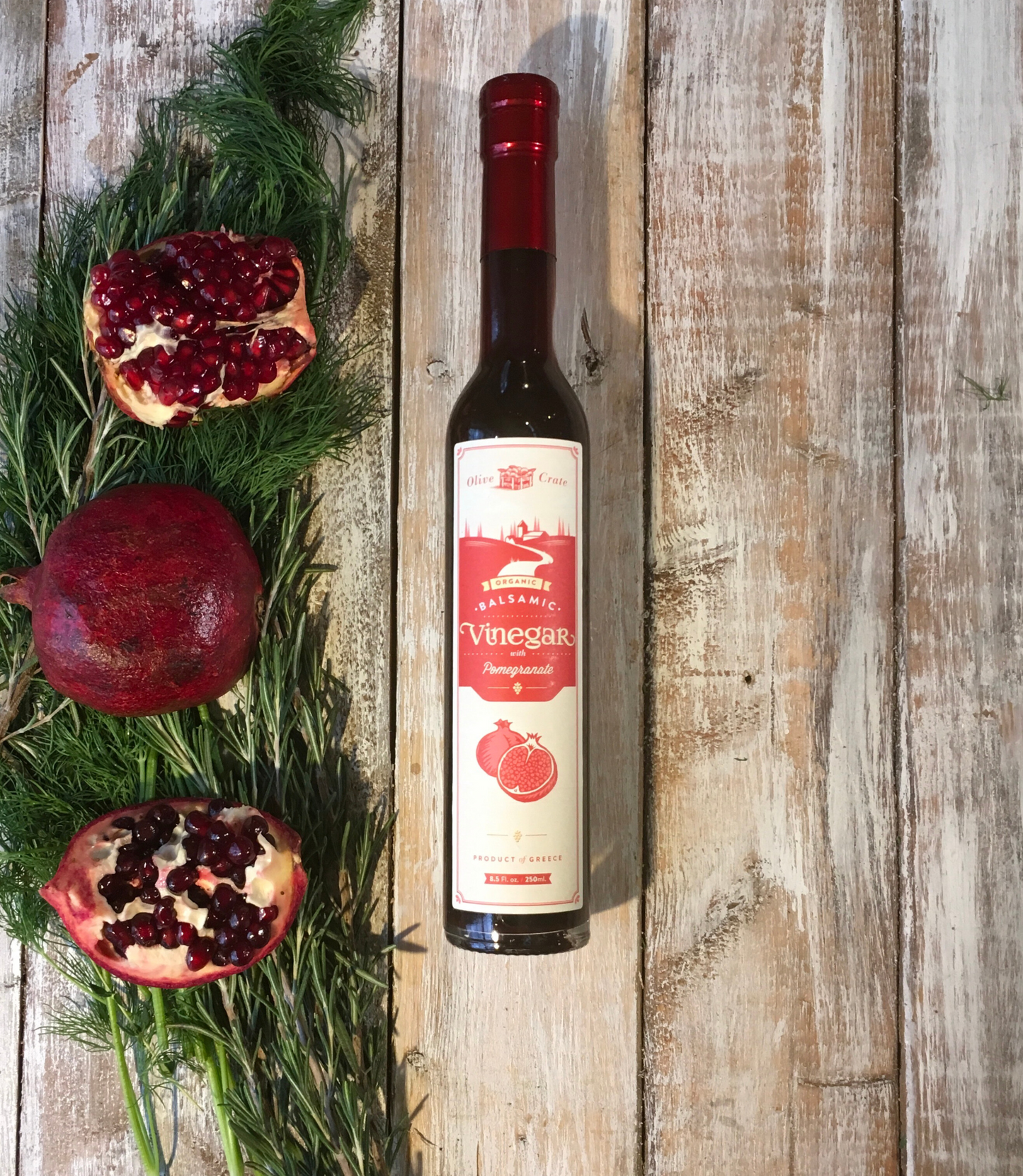 100% Organic Balsamic Vinegar with Pomegranate