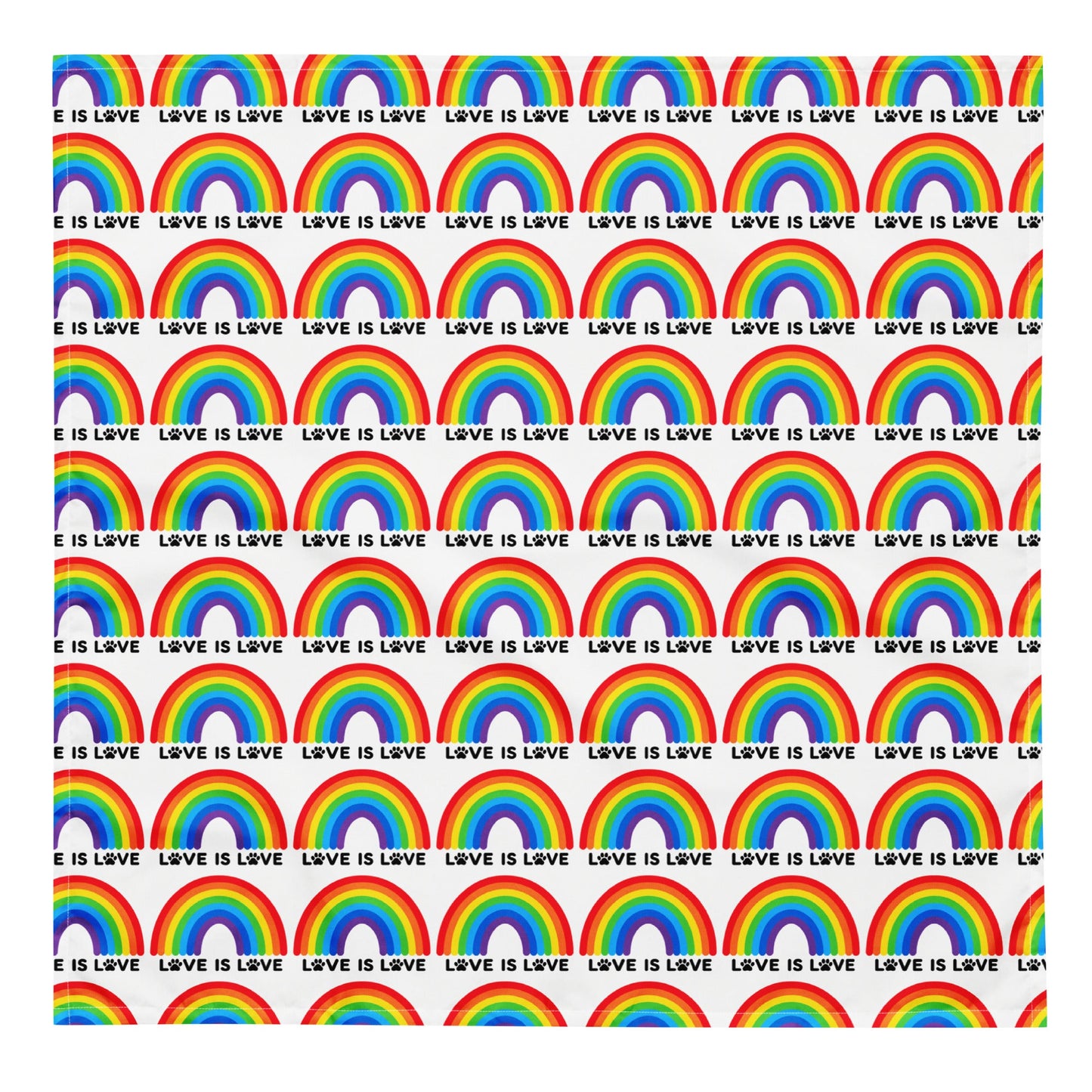 Love is Love all-over print bandana