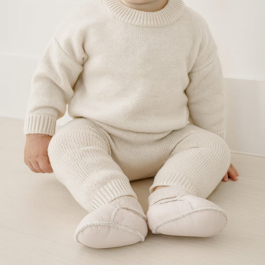 cozy booties | Cream