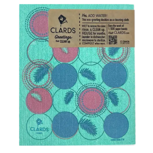 Cardinal Branches – Greeting Card Turns Into a Swedish Sponge Cloth | Soak iT Up Clard®