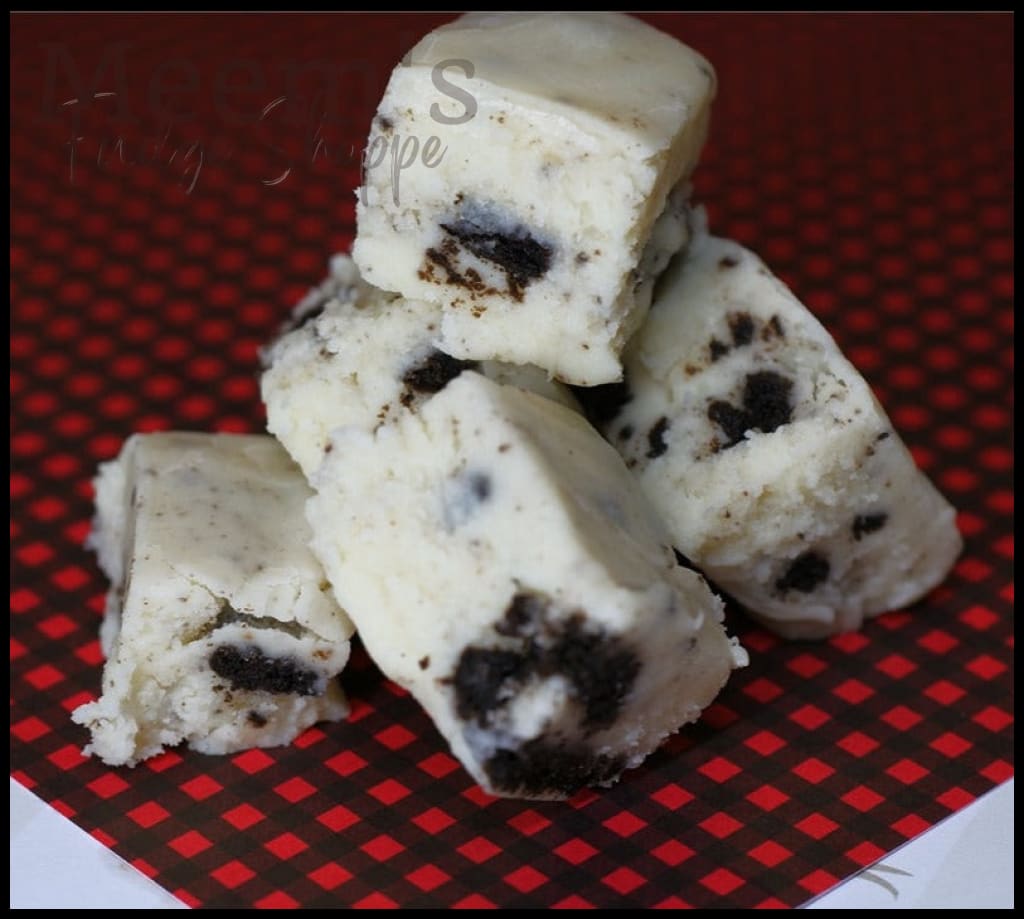 Handmade Cookies and Cream Fudge | Meem's Fudge Shoppe