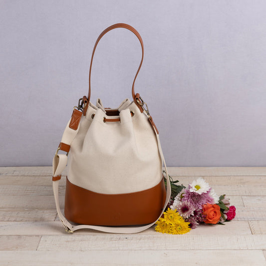 Sirolo Canvas & Leatherette Tote