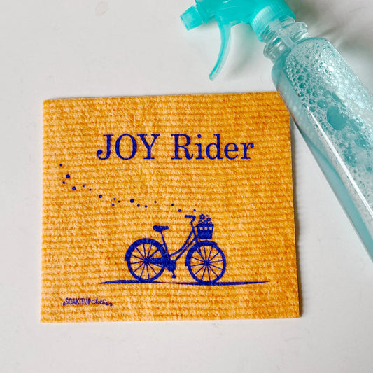 Joy Rider Bicycle Swedish Dishcloth – Eco Gift for Cyclists | Soak iT Up