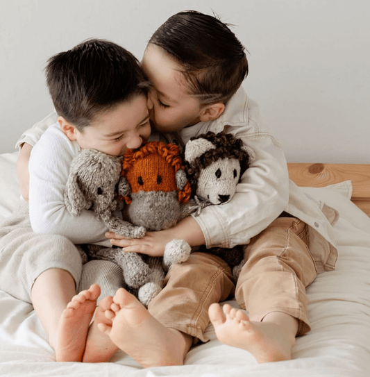 Wool Knit Buddy | Opal the Orangutan