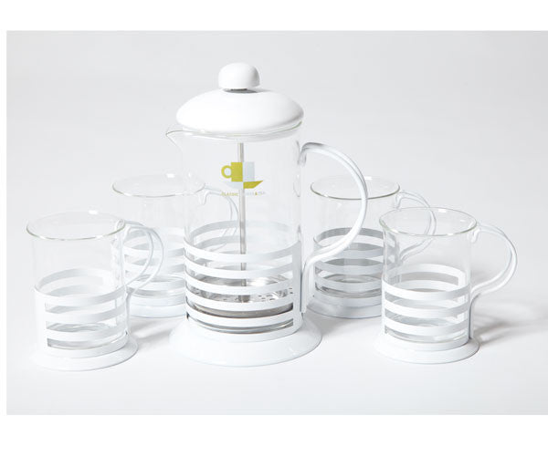 White Tea & Coffee Press