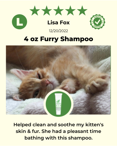 4-FURRY PETS 2-IN-1 *SENSITIVE SHAMPOO + CONDITIONER