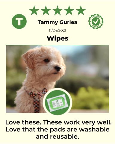 4-ALL PETS REUSABLE PET WIPES *Wipes ONLY*