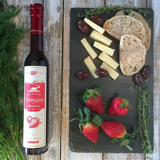 Organic Strawberry Balsamic Vinegar | Greek Agiorgitiko (St. George's)