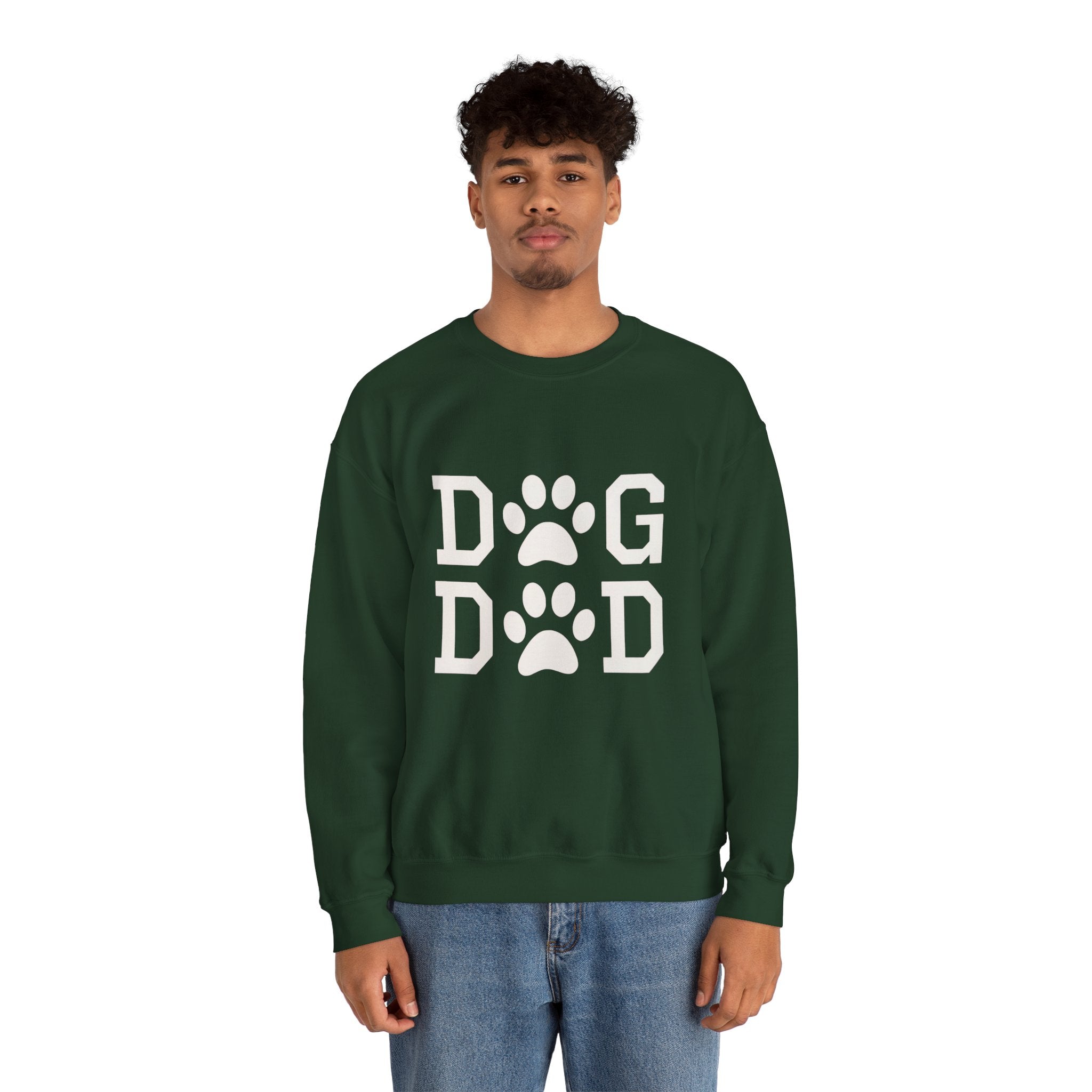Dog Dad Sweatshirt Sizes Small - 4XL (7 colors)