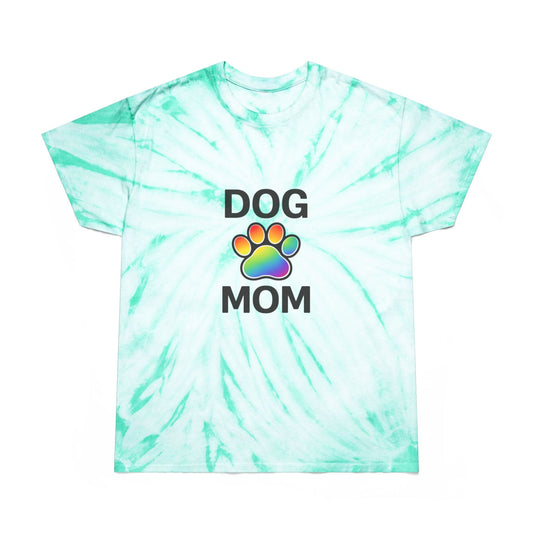 Pride Dog Mom Color Blast Tie-Dye Tee Sizes Small - 2XL (3 colors)