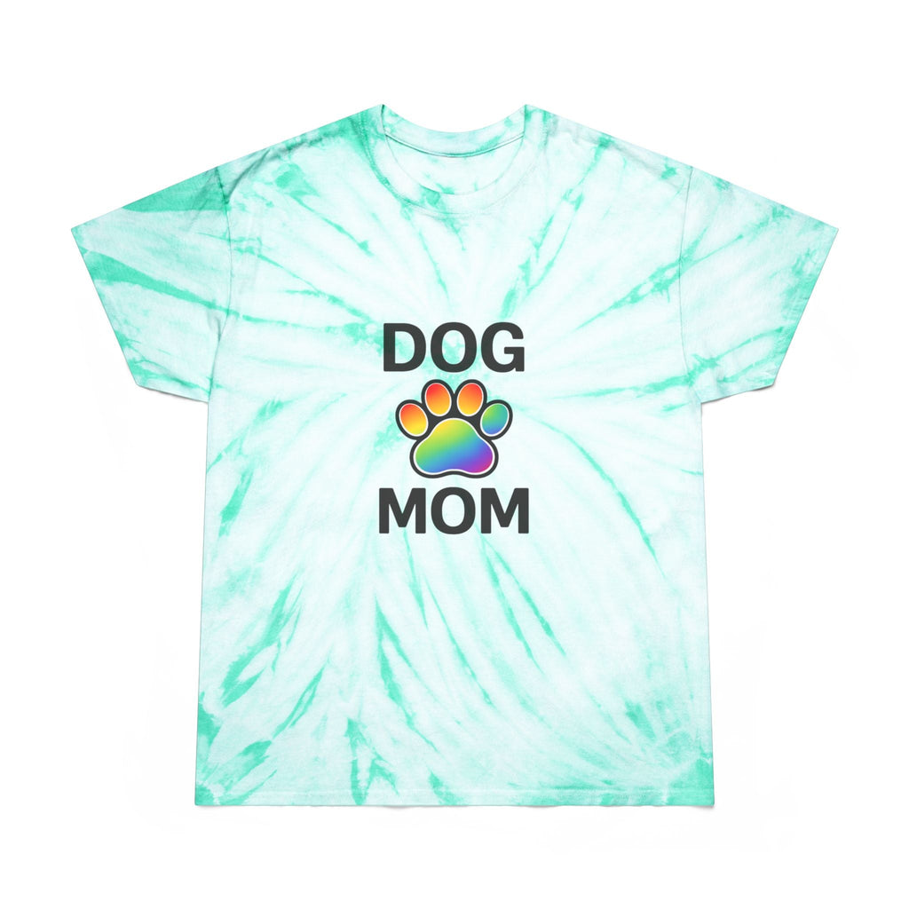 Pride Dog Mom Color Blast Tie-Dye Tee Sizes Small - 2XL (3 colors)