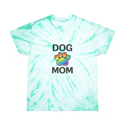 Pride Dog Mom Color Blast Tie-Dye Tee Sizes Small - 2XL (3 colors)