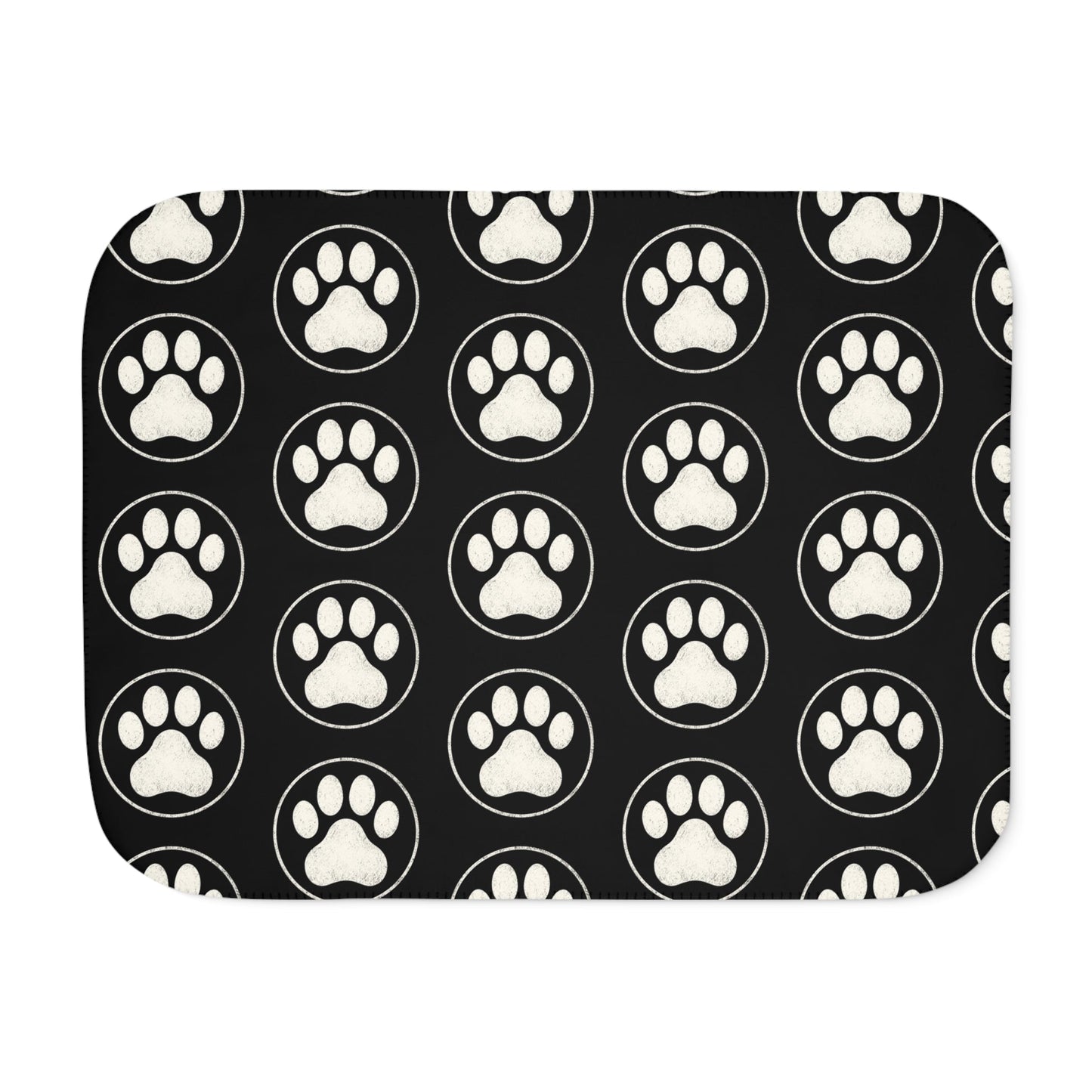 Cozy Sherpa Paw Blanket (3 sizes)
