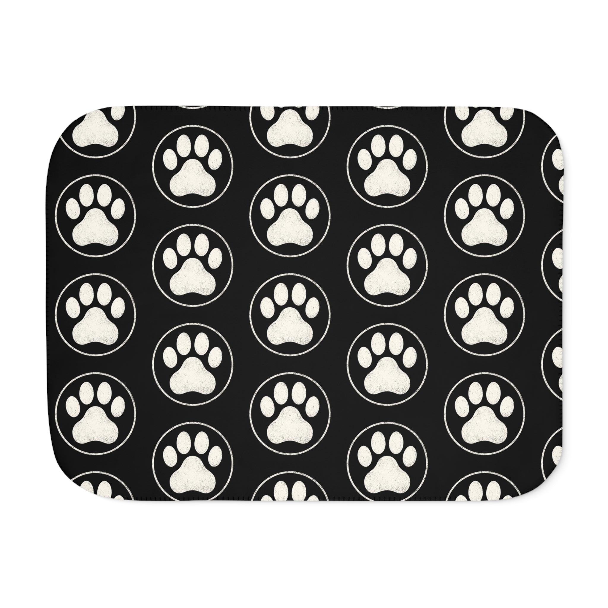 Cozy Sherpa Paw Blanket (3 sizes)