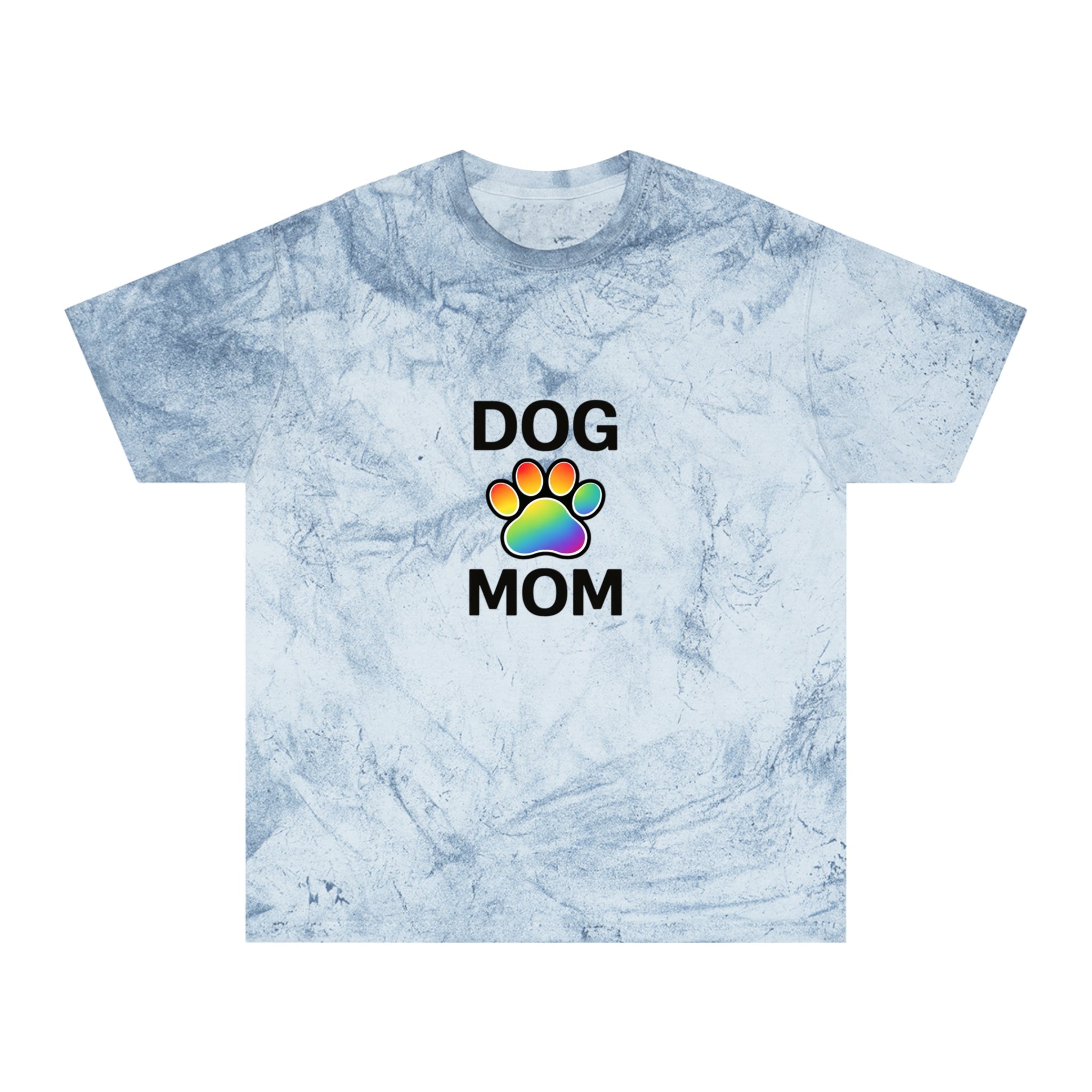 Pride Color Blast Dog Mom Tee Sizes Small - 3XL (4 Colors)