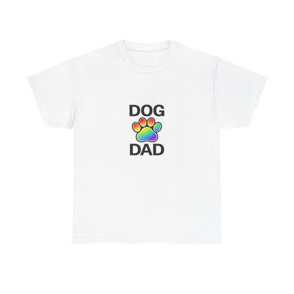 Pride Dog Dad Heavy Duty Unisex Tee Sizes Small - 5XL (11 colors)