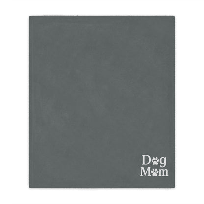 Dog Mom Minky Blanket