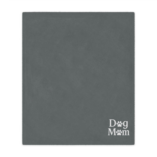 Dog Mom Minky Blanket