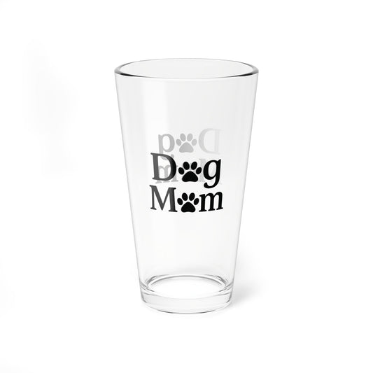 Dog Mom Mixing Glass, 16oz