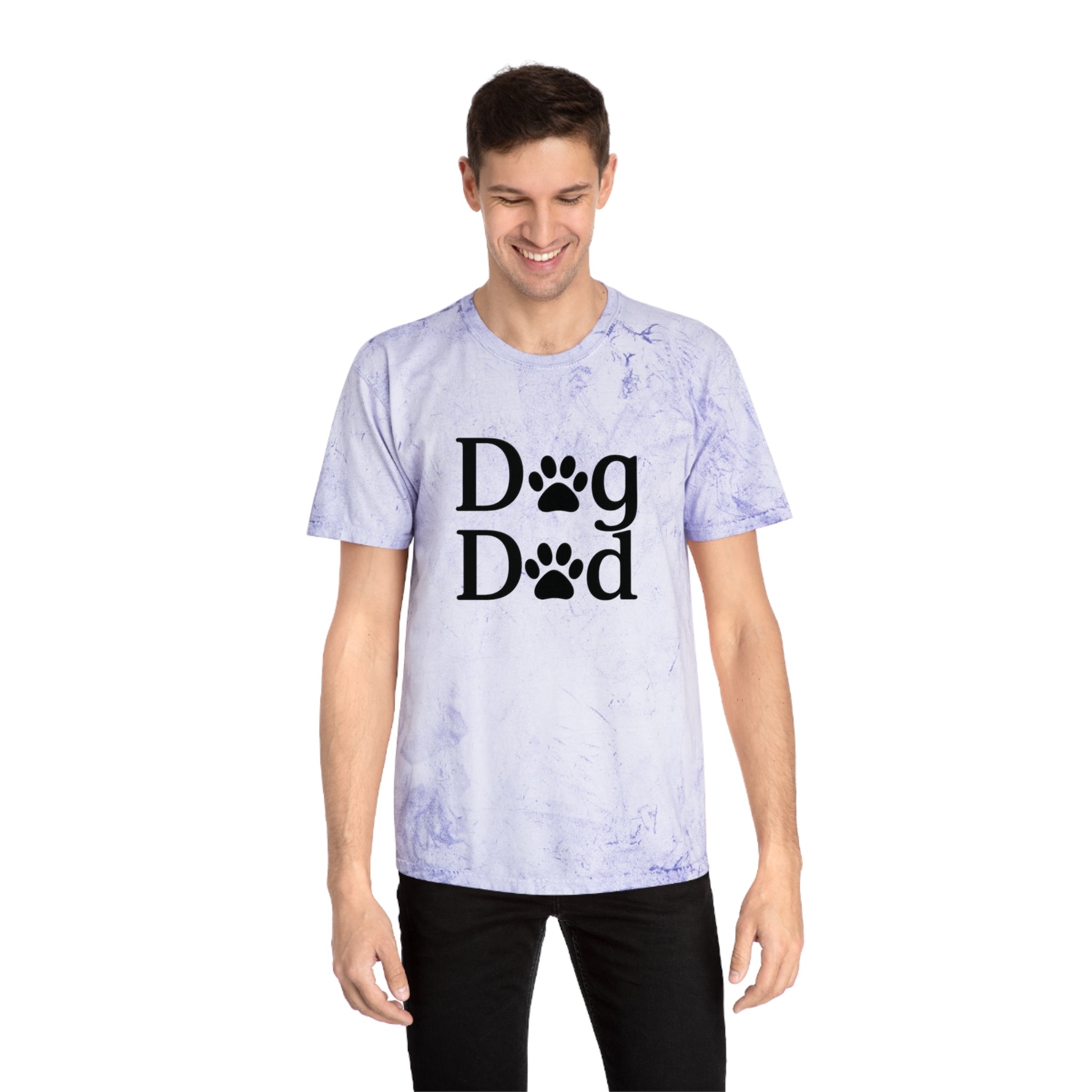 Color Blast Dog Dad Tee Sizes Small - 3XL (4 colors)