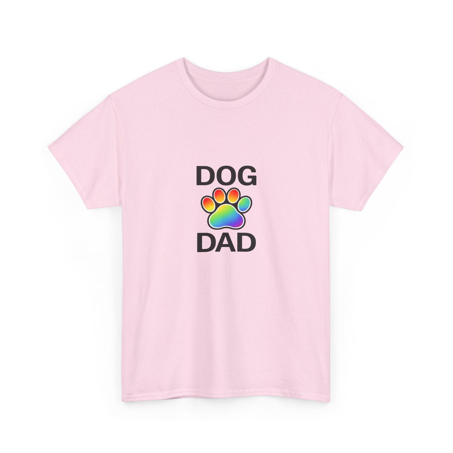 Pride Dog Dad Heavy Duty Unisex Tee Sizes Small - 5XL (11 colors)