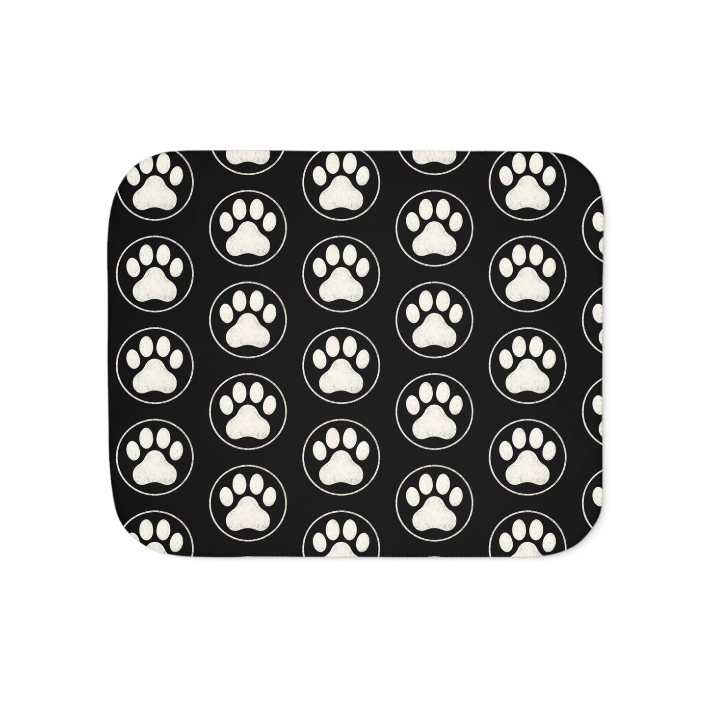 Cozy Sherpa Paw Blanket (3 sizes)