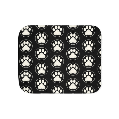 Cozy Sherpa Paw Blanket (3 sizes)