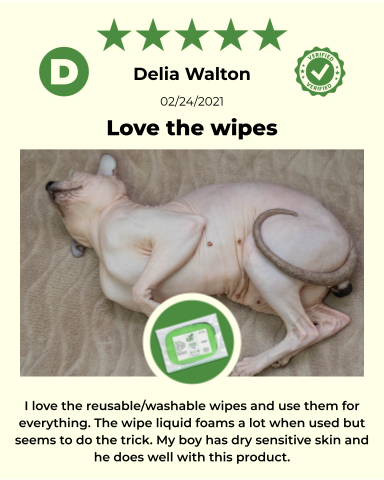 4-ALL PETS REUSABLE PET WIPES *Wipes ONLY*