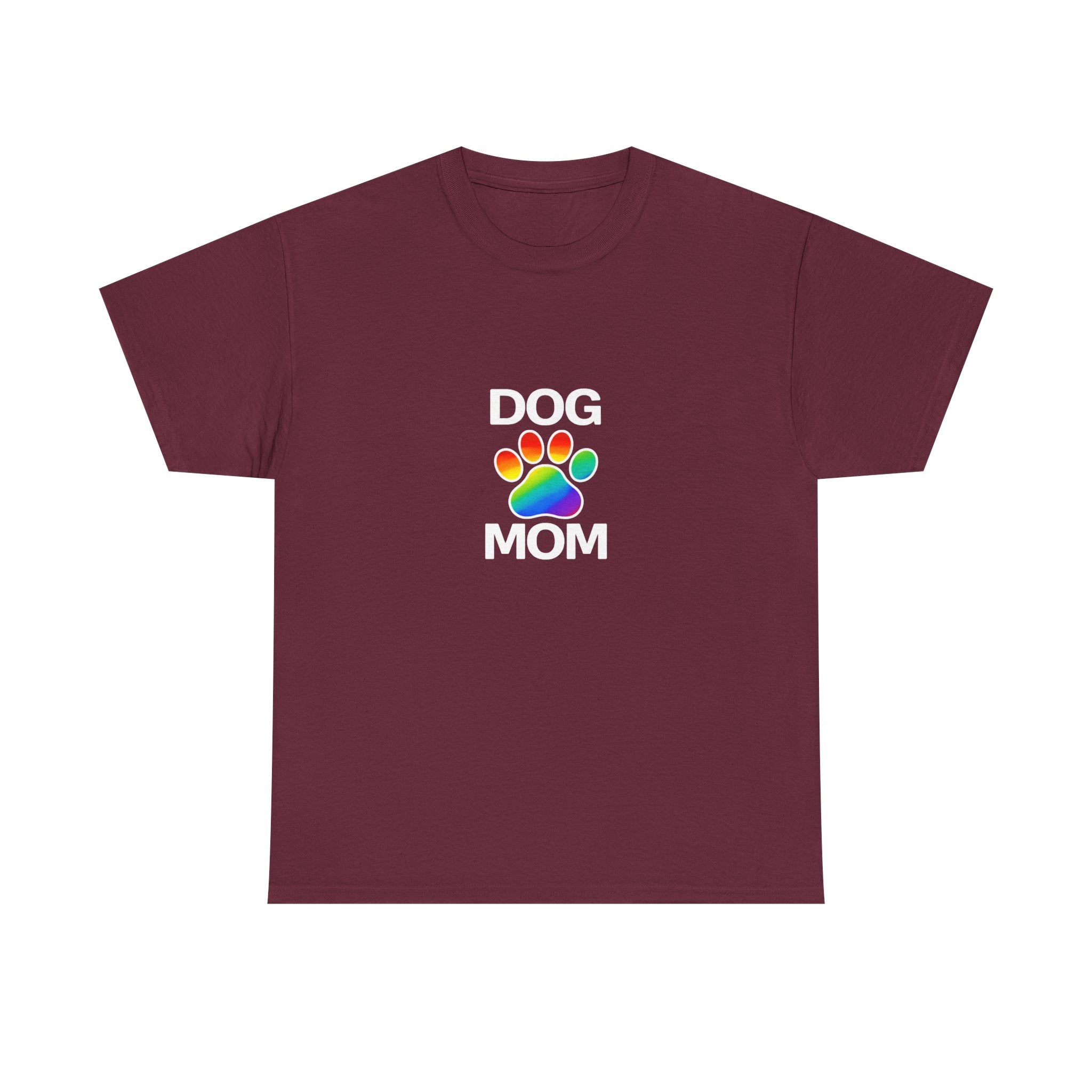 Pride Dog Mom Heavy Duty Unisex Tee Sizes Small - 5XL (11 colors)