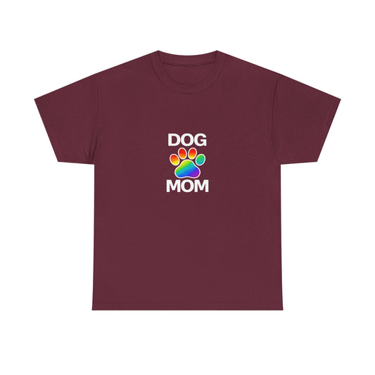 Pride Dog Mom Heavy Duty Unisex Tee Sizes Small - 5XL (11 colors)
