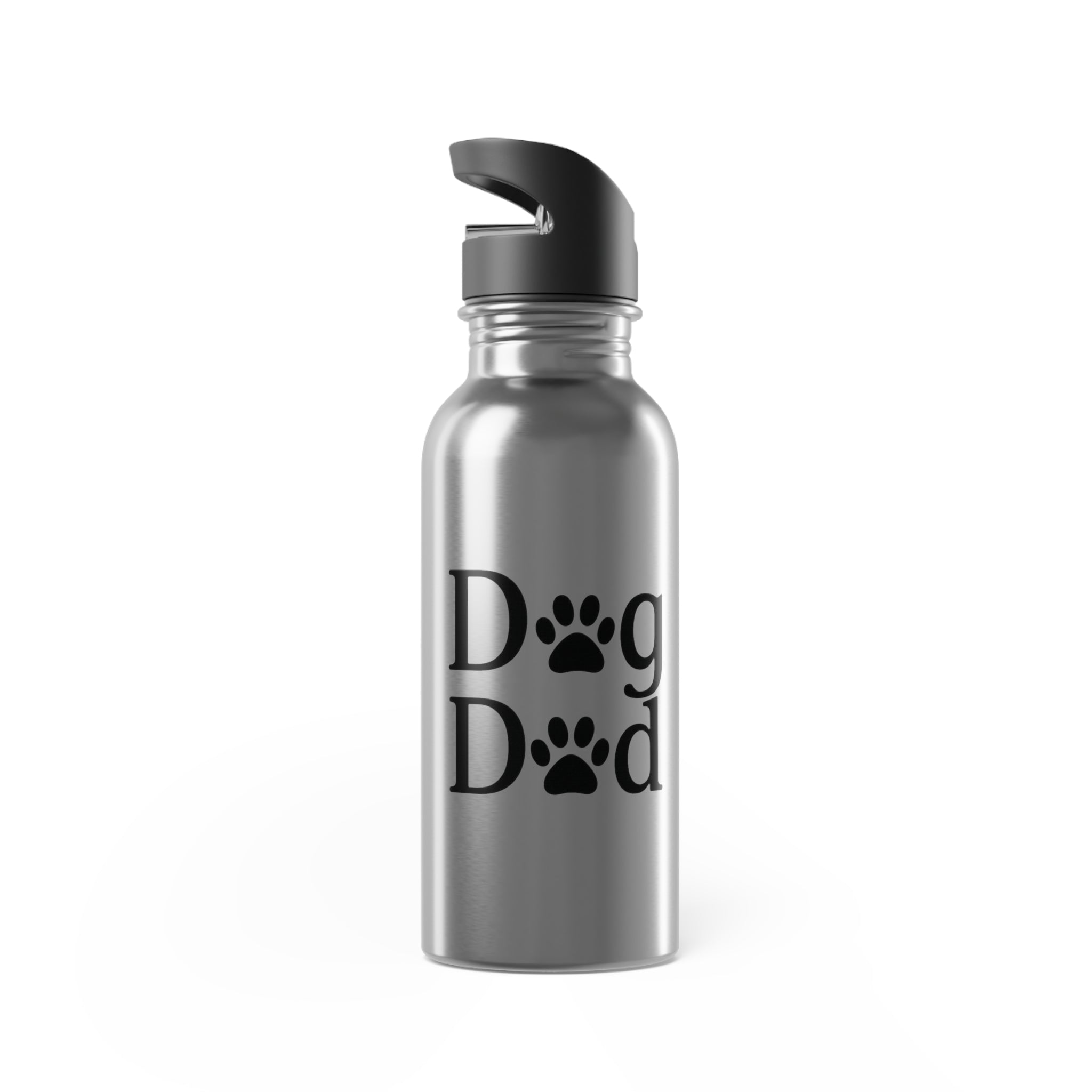 Dog Dad Insulated Water Bottle with Straw