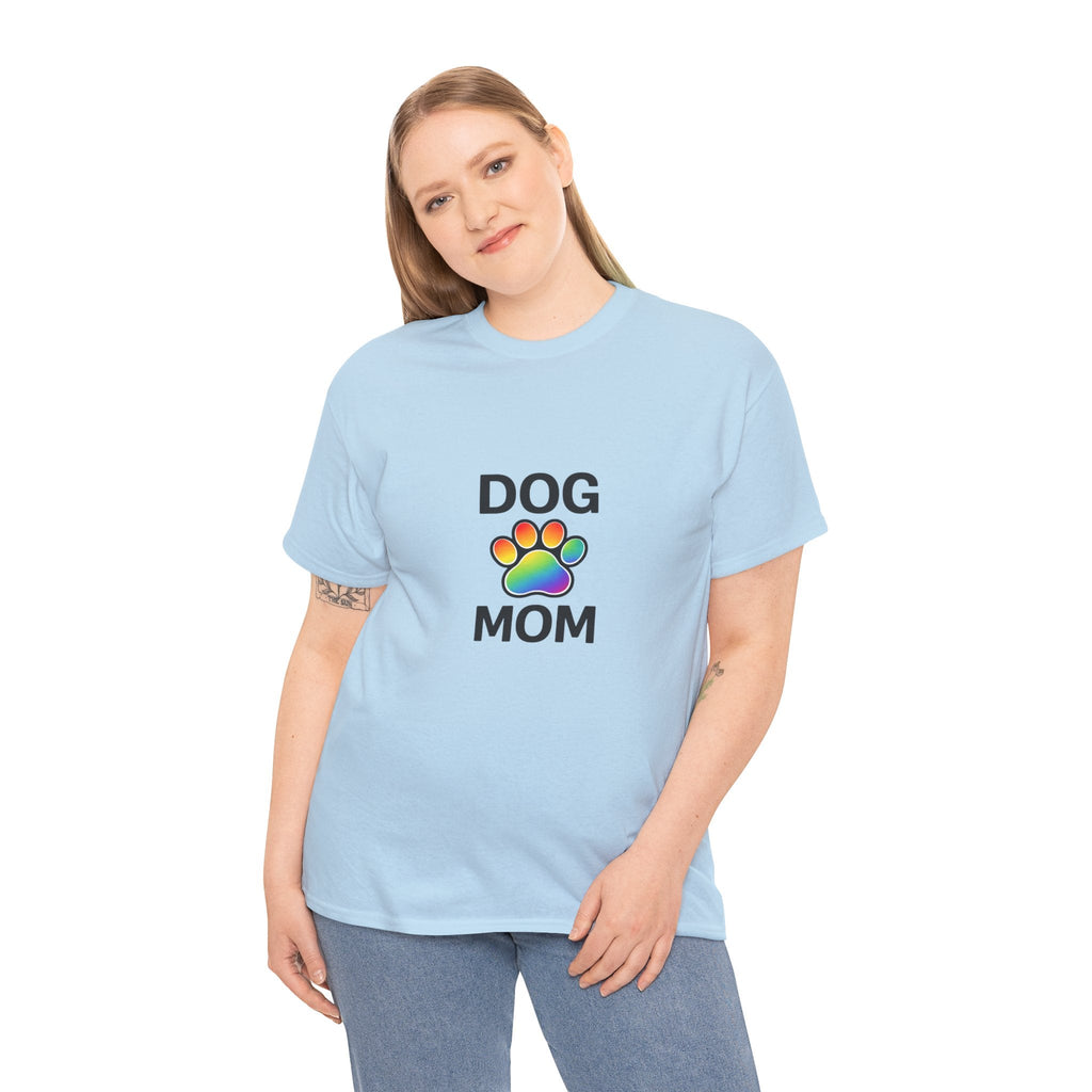Pride Dog Mom Heavy Duty Unisex Tee Sizes Small - 5XL (11 colors)