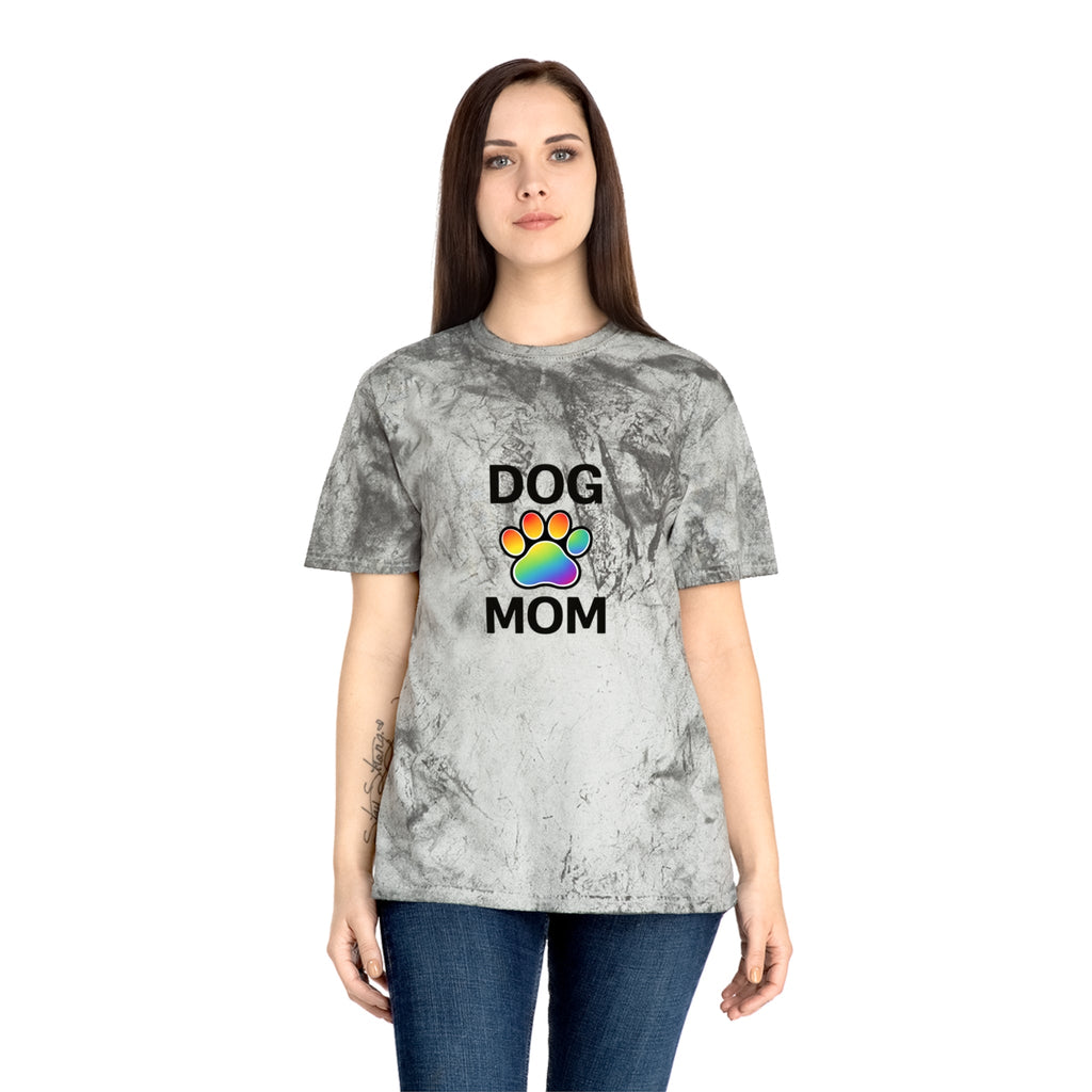 Pride Color Blast Dog Mom Tee Sizes Small - 3XL (4 Colors)