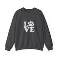 Love Paw Print Sweatshirt Sizes Small - 4XL (8 colors)