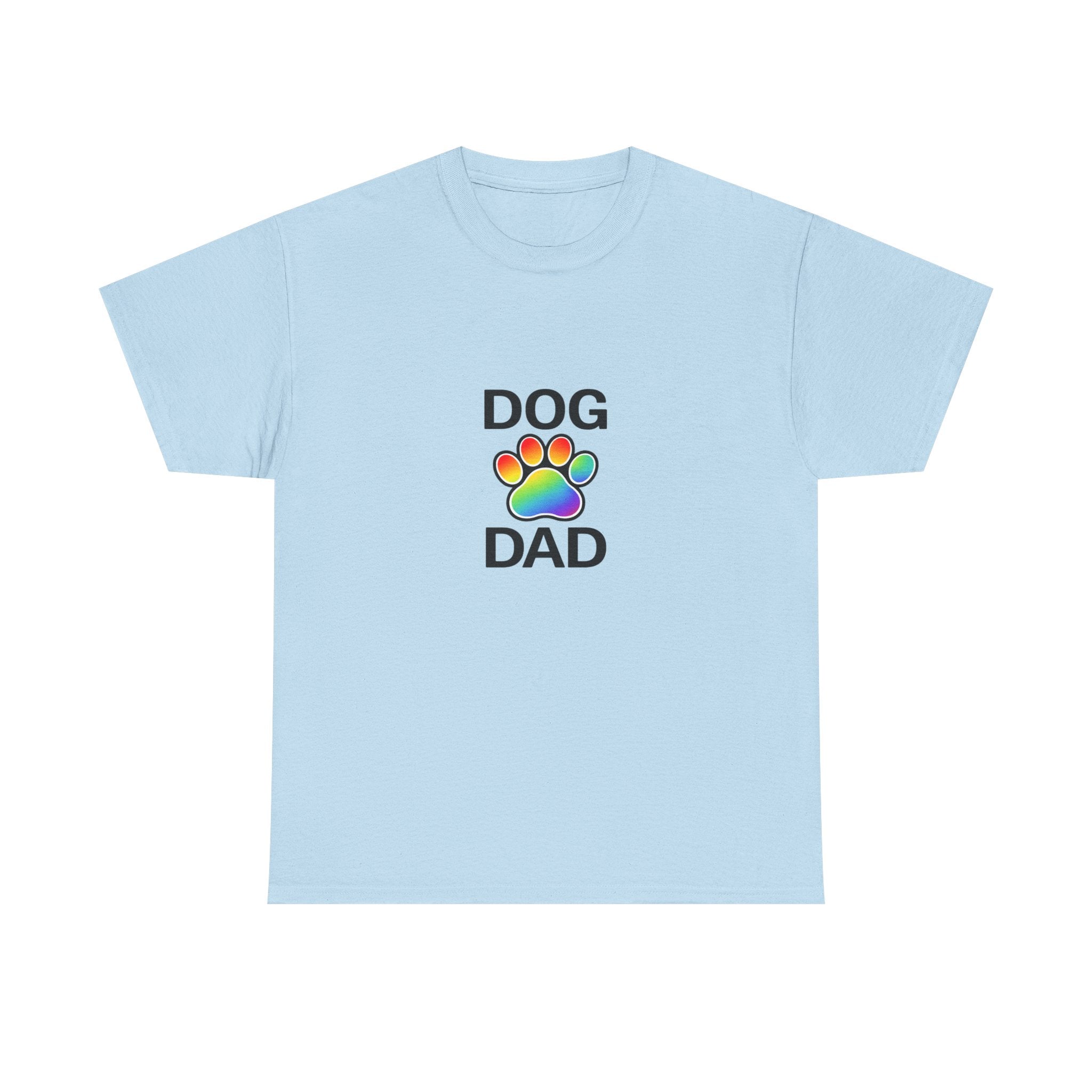 Pride Dog Dad Heavy Duty Unisex Tee Sizes Small - 5XL (11 colors)